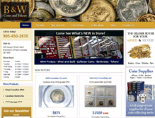Tablet Screenshot of bwcoin.com